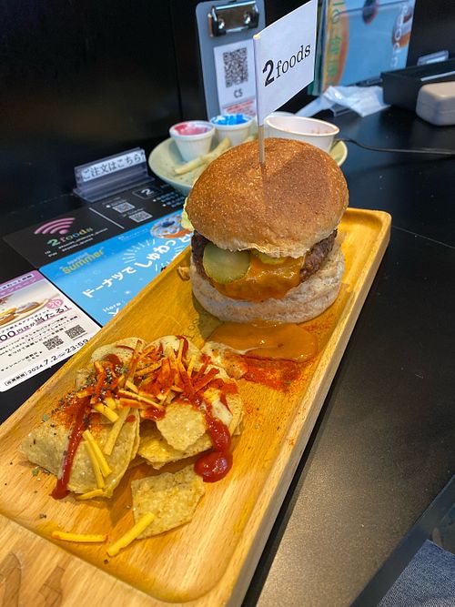 Spicy Burgerr  at 2foods - Shibuya Loft in Tokyo