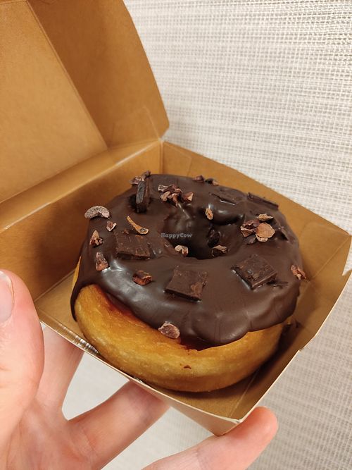 Chocolate doughnut at 2foods - Shibuya Loft in Tokyo