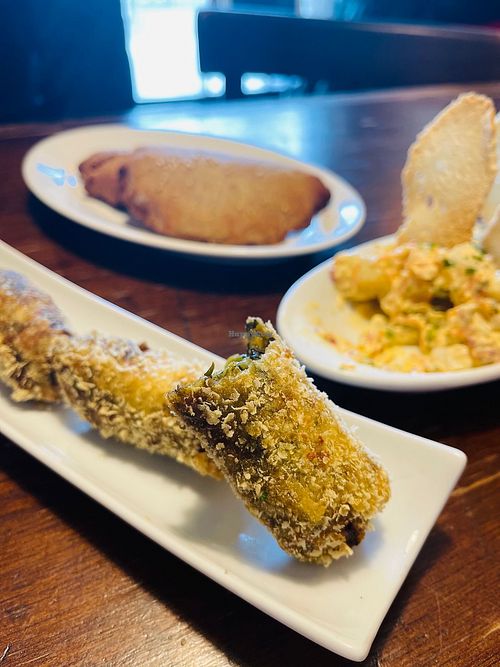Spinach croquettes  at PÖTSTOT in Barcelona