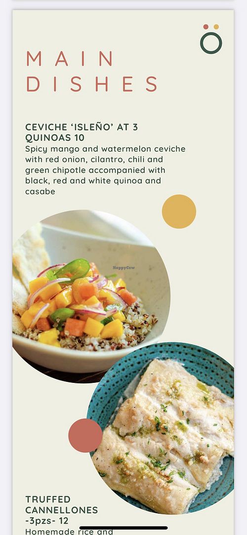 Menu  at PÖTSTOT in Barcelona