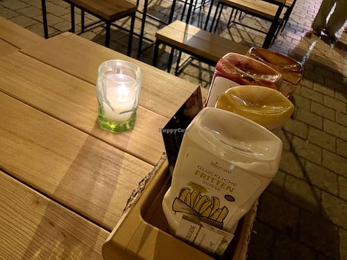 outside at Hans im Glück in Erfurt