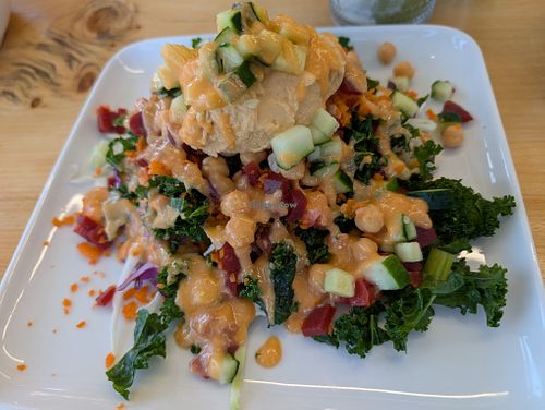 Hummus Wrap at Misty's Plant Based Foods in Monroe