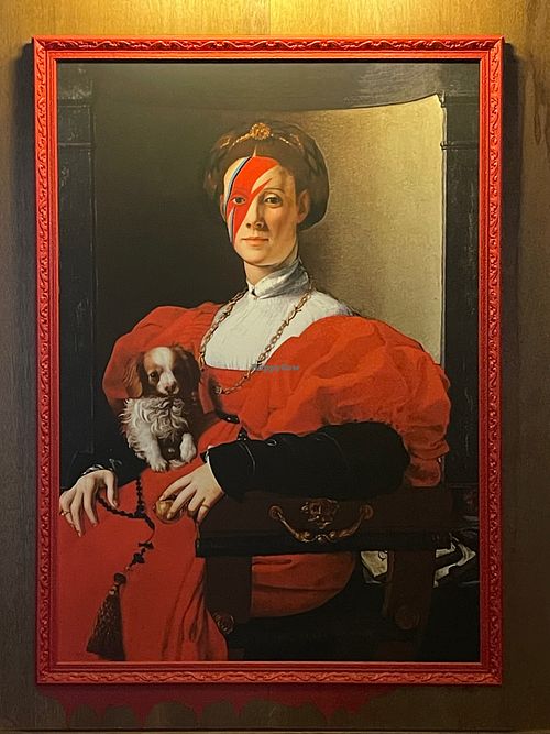 One of many art pieces because why not. at Lona Misa in South Yarra