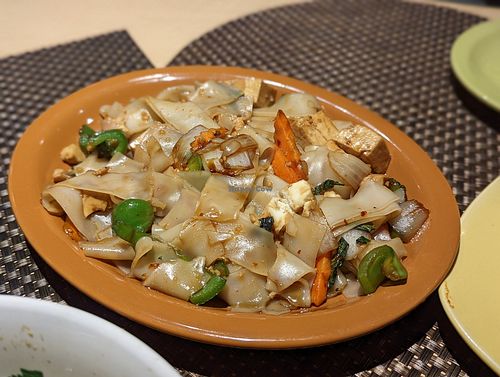 Spicy noodles at Thai Vegan - temporarily closed in Albuquerque