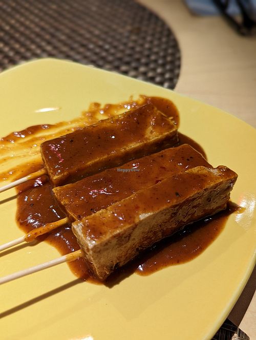 Tofu satay at Thai Vegan - temporarily closed in Albuquerque
