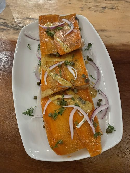 Vegan bruschetta   at Grow in Puerto Viejo De Talamanca