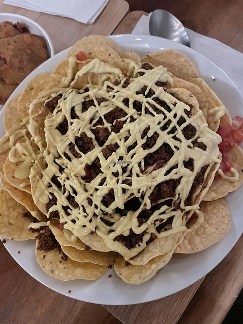 Vegan nachos!  at Grow in Puerto Viejo De Talamanca
