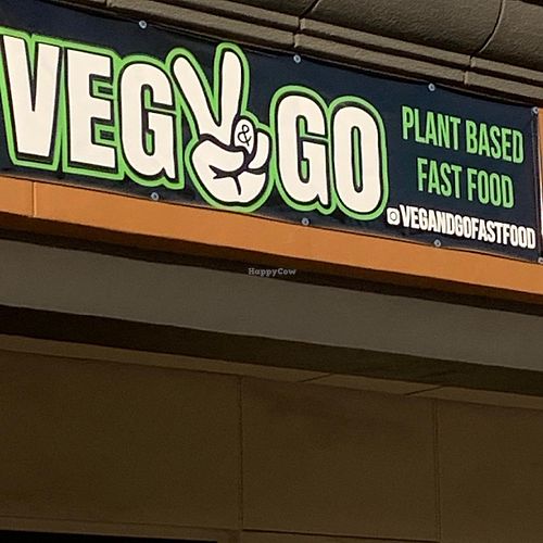 Entrance to Veg & Go Plant Based Fast Food at Veg & Go Plant Based in Riverside