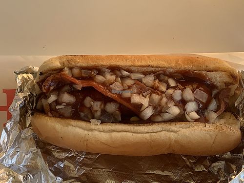 Bak’n Wrap Dog at Veg & Go Plant Based in Riverside