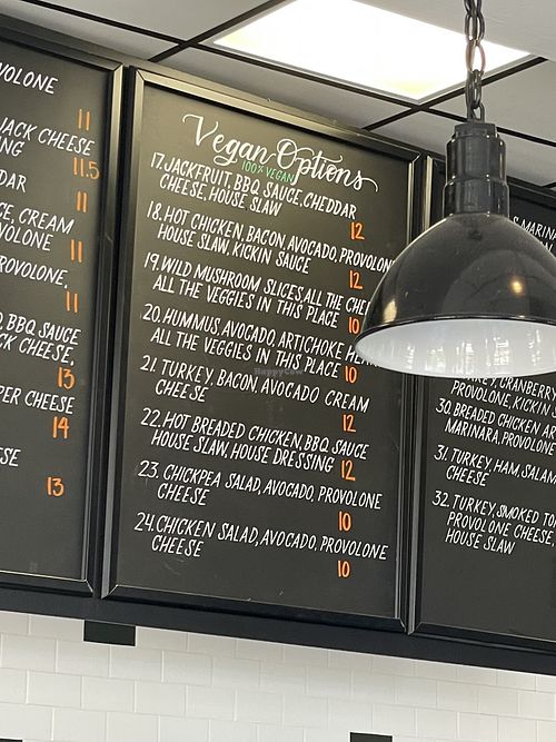 They keep adding to the menus  at Timmy Ginger's Sandwich Shop in Roseville