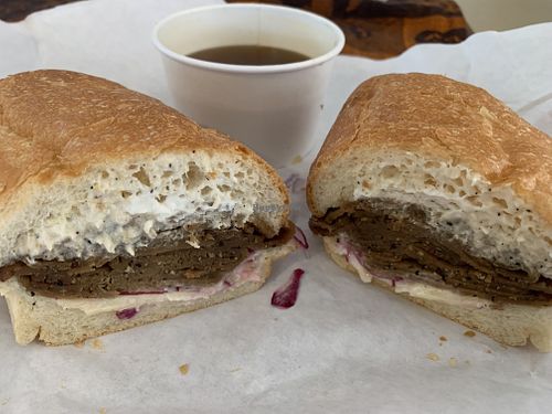 The vegan dip!  at Timmy Ginger's Sandwich Shop in Roseville