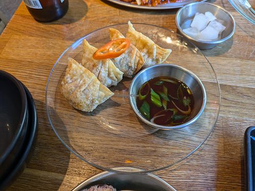 Dumplings at Kini in Hamburg