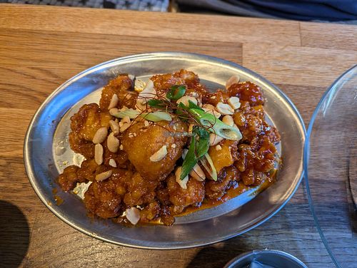 Mushroom dish at Kini in Hamburg