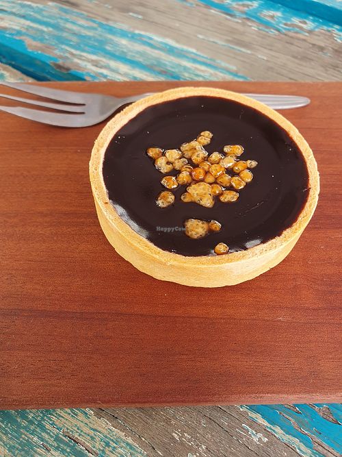 Salted Caramel Tart at Earth's Kitchen in Mareeba