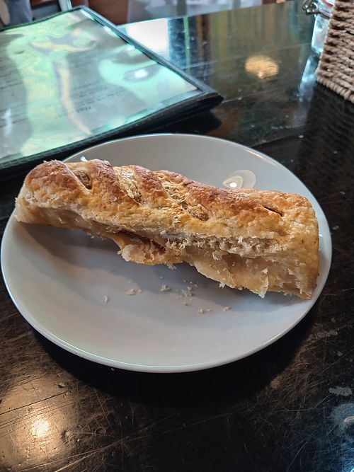 Sausage roll at Scoff's in Horsforth