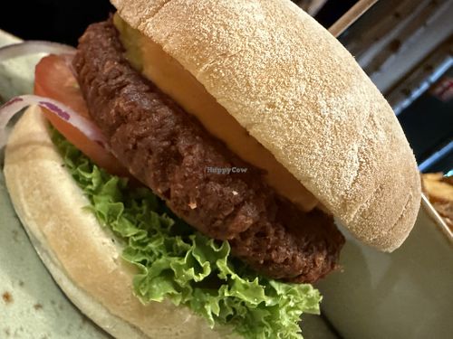 vegan burger  at Hans im Glück  in Chemnitz