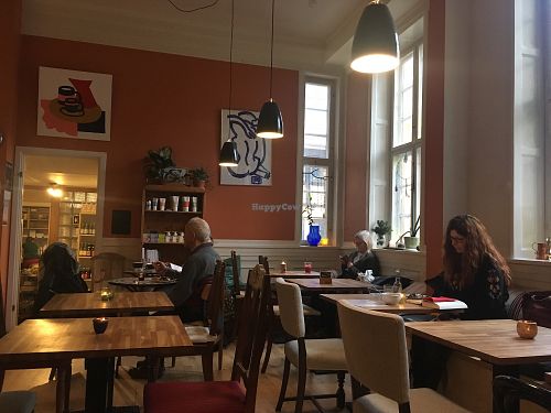 Inside at Cafe Gaya in Aarhus