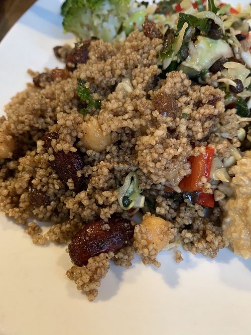 Salad at Cafe Gaya in Aarhus