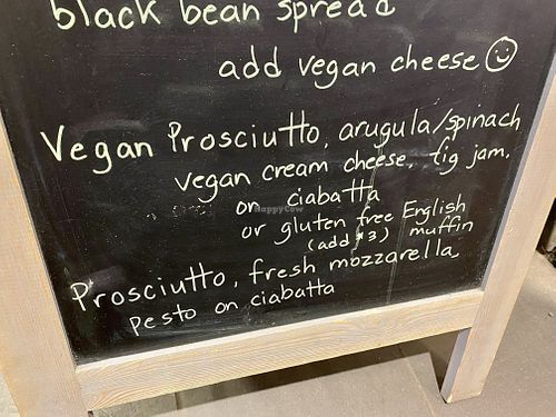 sign  at Down Under Coffee in New York City