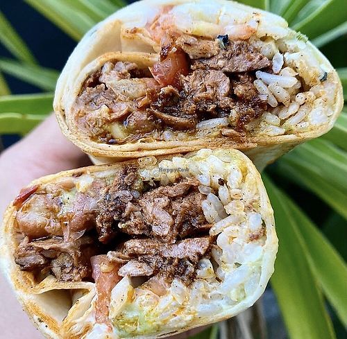 Burrito at Bonitas Burritos in Lisbon