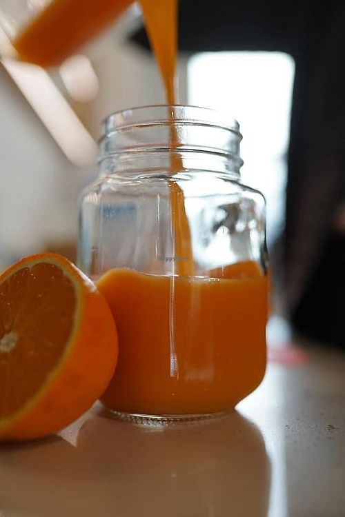 orange and carrot juice at KIND - Coffee & eatery in Chichester