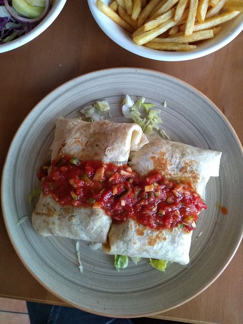 Chimichanga at Bistro Kaktus in Velika Gorica