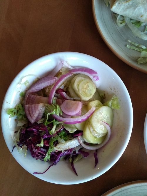 The simple salad! at Bistro Kaktus in Velika Gorica