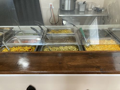 Veggie choices  at Hungry Vegan in Savannah