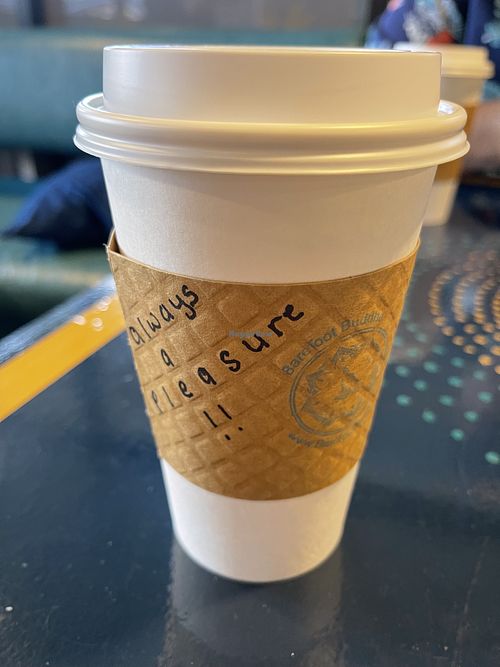 Moroccan mint tea (hold the honey)  at Barefoot Buddha in St Thomas