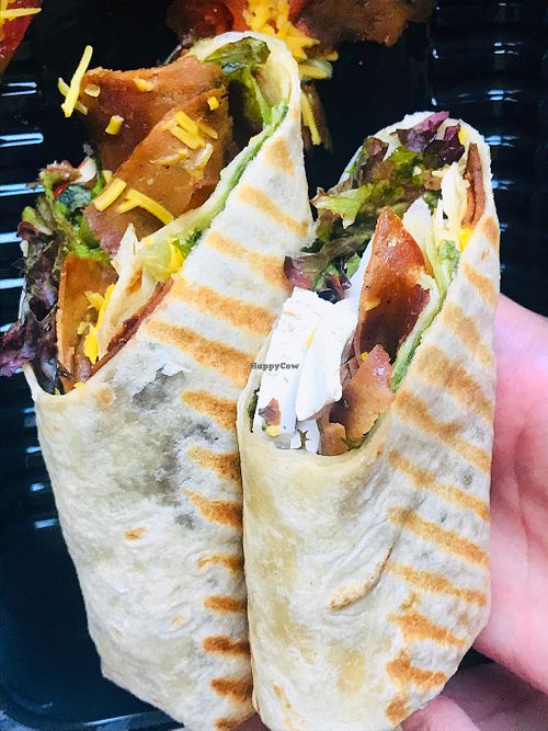 Vegan kebab wrap  at Fit ve Hafif in Istanbul