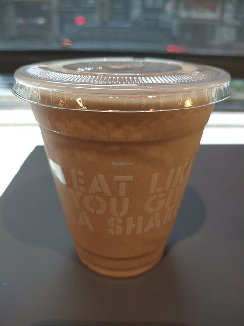 Chocolate shake at Stand-Up Burgers - Wells in Chicago