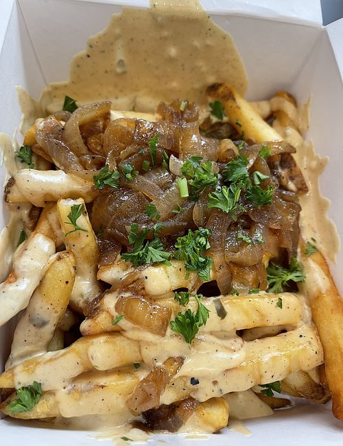 Animal fries were delicious too  at Stand-Up Burgers - Wells in Chicago