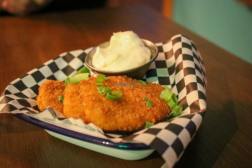 chick'n nuggets at Culture in Vilnius