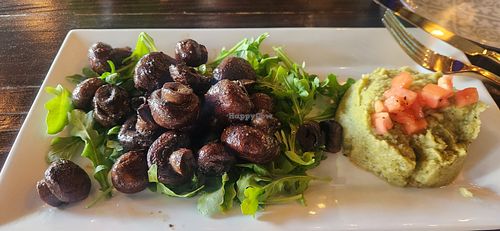 Pan roasted 'smoked' mushrooms at Ka Papa Cuisine in Sarasota