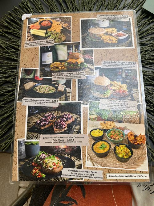 All vegan   at Parsley and Thyme in Silves