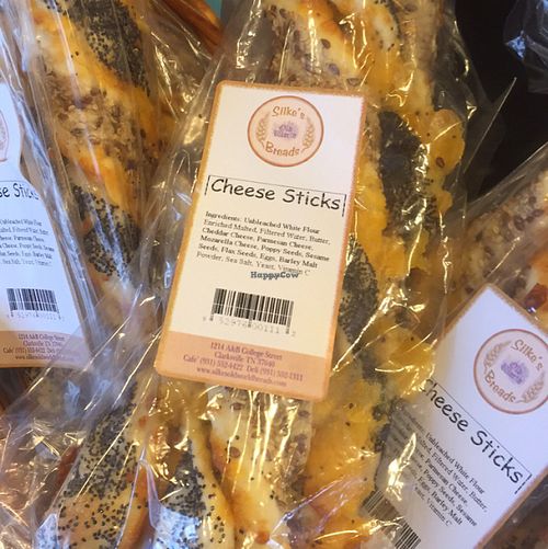 not vegan but vegetarians will love it! at Silke's Old World Breads in Clarksville