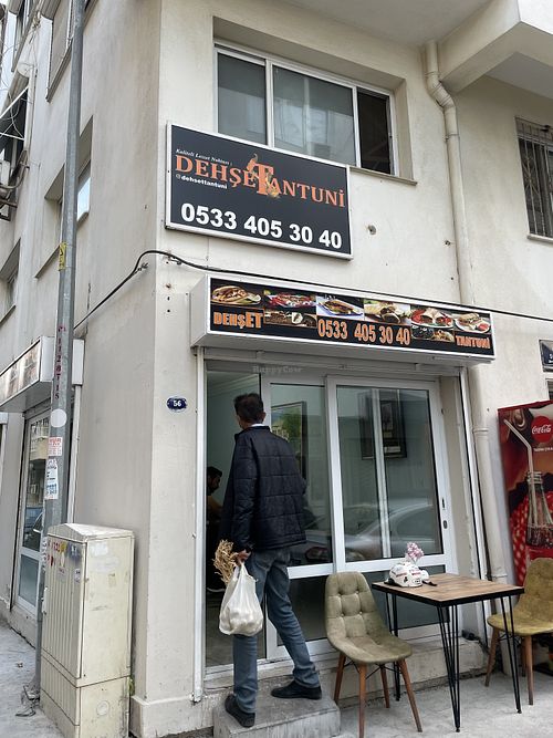 Outside at Dehset Tantuni in Izmir
