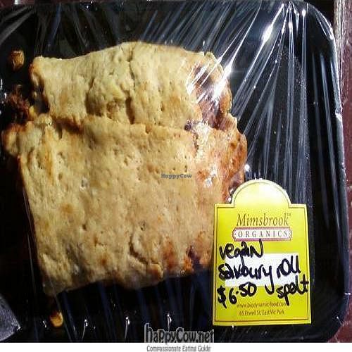 Vegan savoury roll at Mimsbrook Food Store in Perth