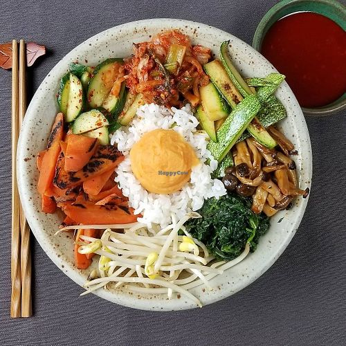 Bibimbap at Plant Power Nashville  in Brentwood