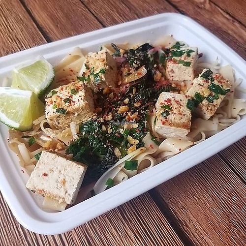 Pad thai at Plant Power Nashville  in Brentwood