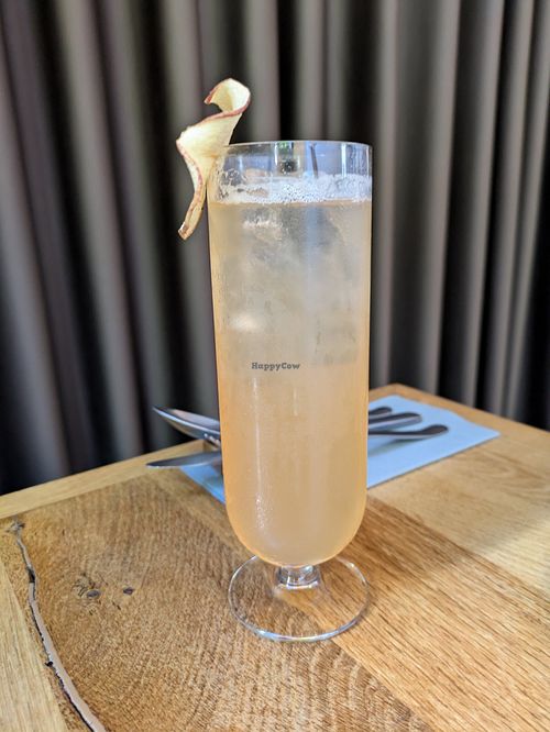 Ginger cocktail at Bistro Lupa in Copenhagen