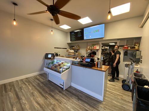 Inside  at Vegan City Hawai'i in Honolulu