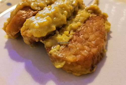 Tempeh satay skewers. 4 I'm portion at Thai Garden in Galway