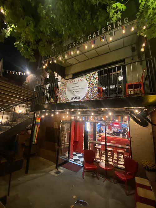 DC Vegan on Top New Spot Downstairs (Unsure if They Have Vegan Options)  at DC Vegan in Washington