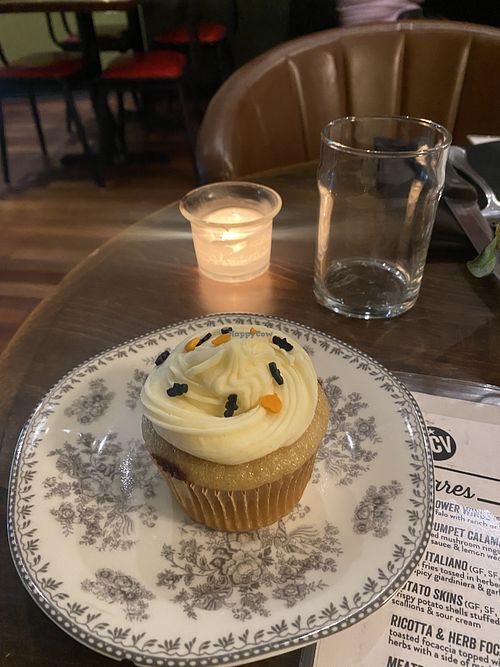 Came Back for a Halloween Cupcake - So Good Minus A Lot of Frosting or Maybe I Wanted Room for ‘Real Food’ 🤪  at DC Vegan in Washington