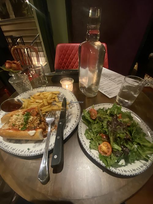 Love Their House Salad (Without Onions) 😋 So Good  at DC Vegan in Washington