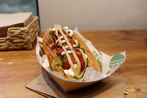 hot dog at Snack Bar Green - Снак бар и био магазин ЗЕЛЕН - Графа Био магазин ЗЕЛЕН Графа in Sofia