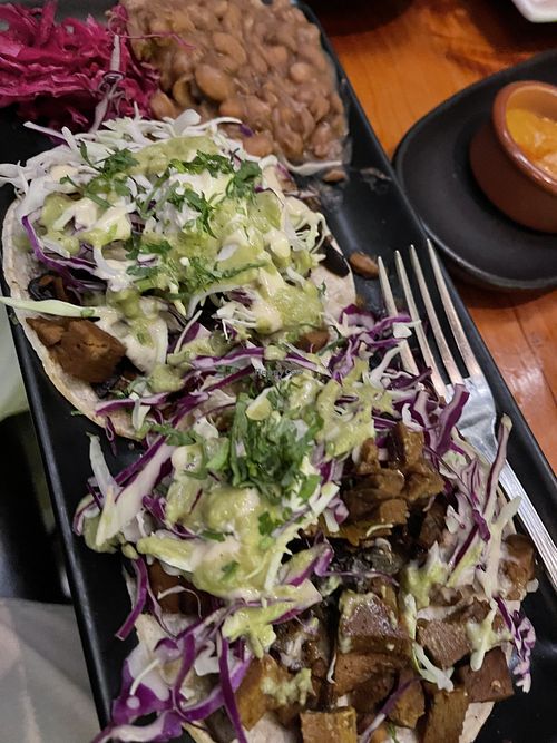 Tacos Asada at Vida Cantina SF in San Francisco