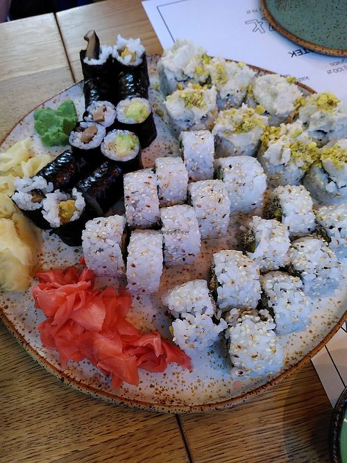  at Vegan Sushi Bar in Warsaw