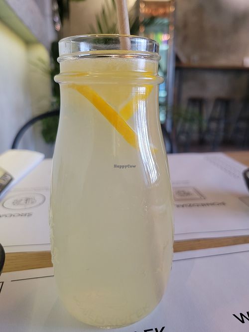 Lemonade at Vegan Sushi Bar in Warsaw